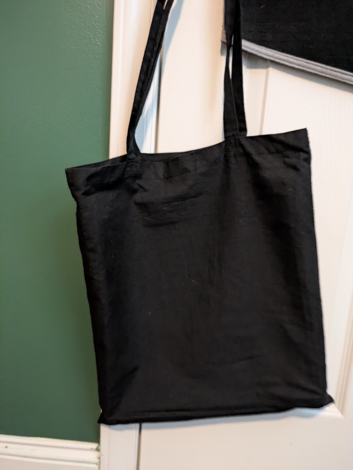 circle takes the square tote bag screamo black decompositions never used