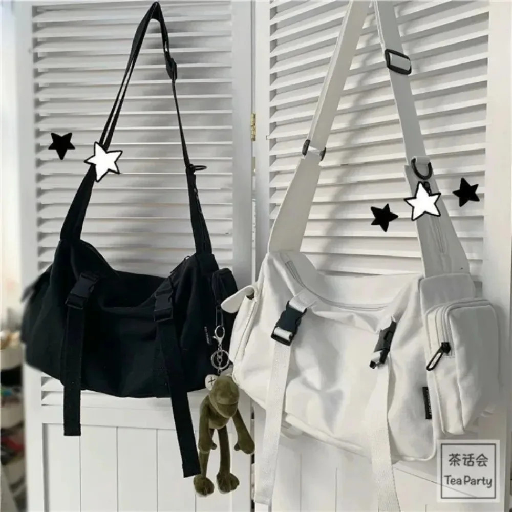 Canvas Crossbody Bags for Women Youth Men Fashion Casual Large Capacity Handbags