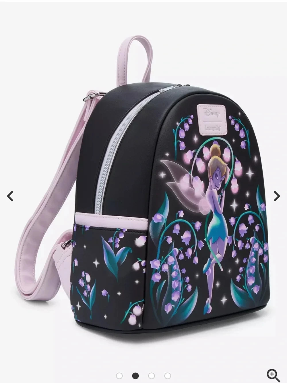 Loungefly Disney Peter Pan Tinker Bell Floral Mini Backpack