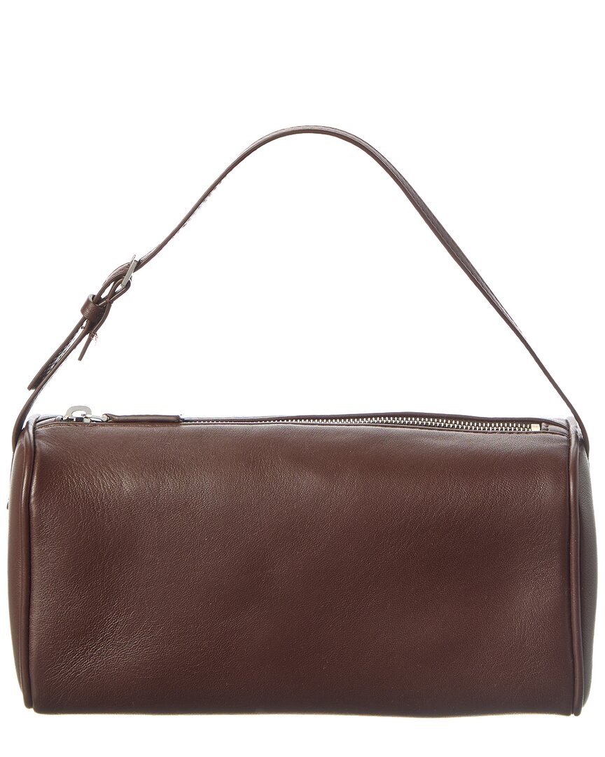 The Row Leather Shoulder Bag Women’s Brown