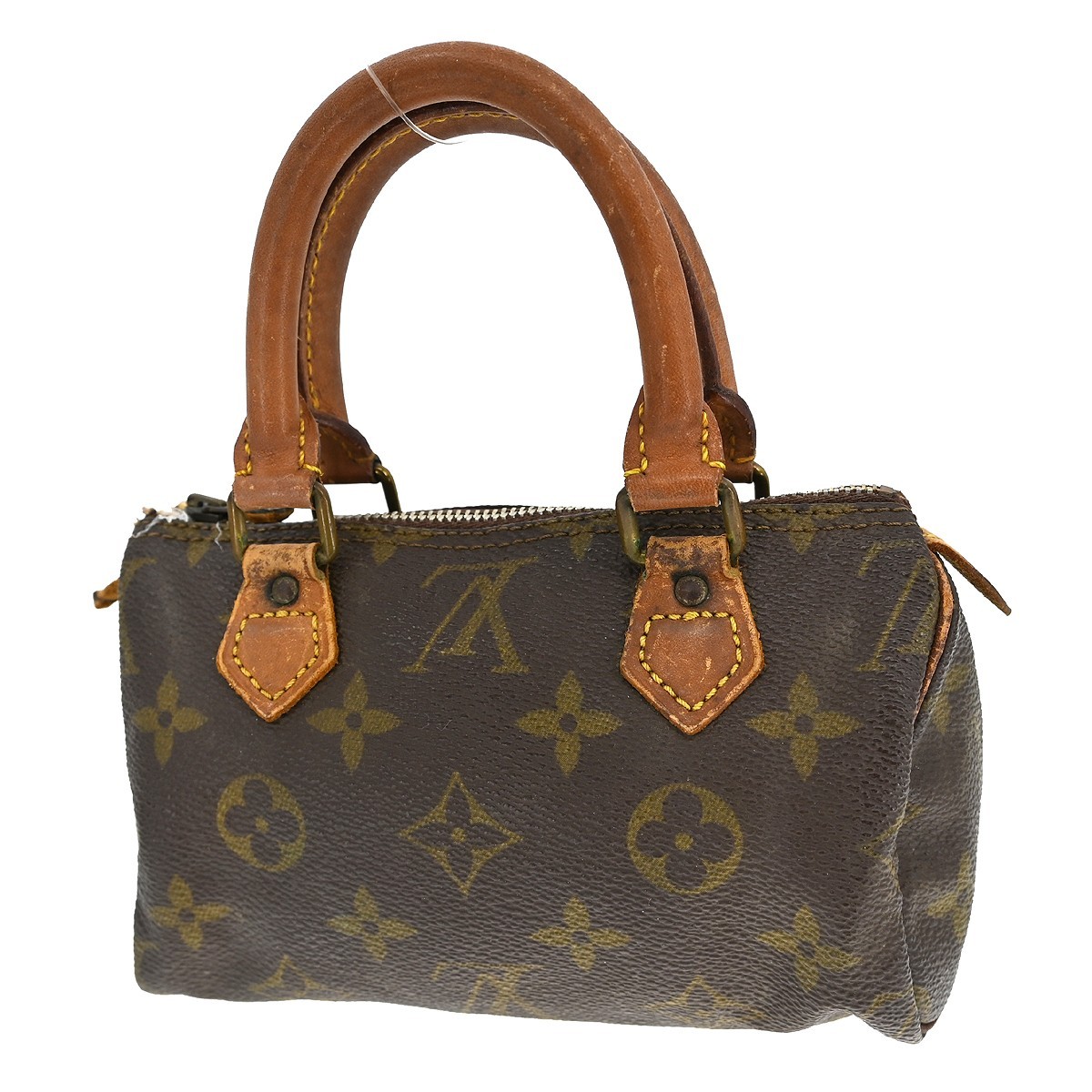 Best02 LOUIS VUITTON MINI SPEEDY HANDBAG MONOGRAM M41534 YQ06425