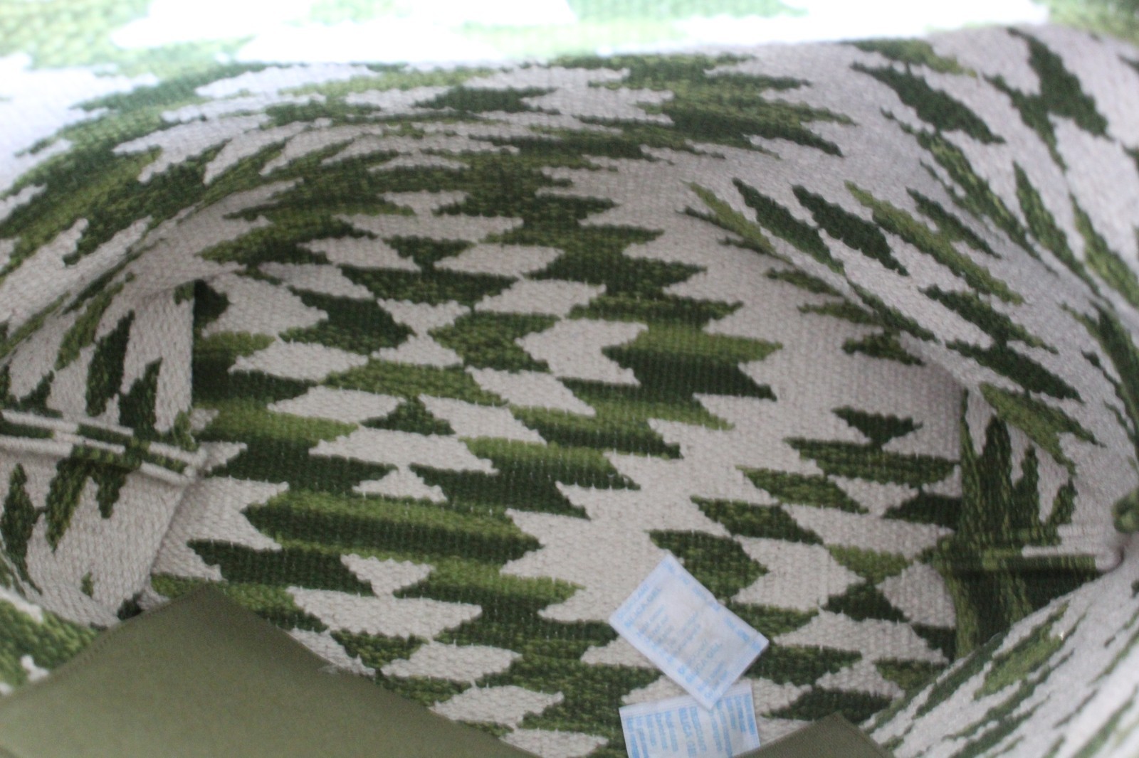 Patricia Nash Large Cotton Weave Chennai Tote – Green