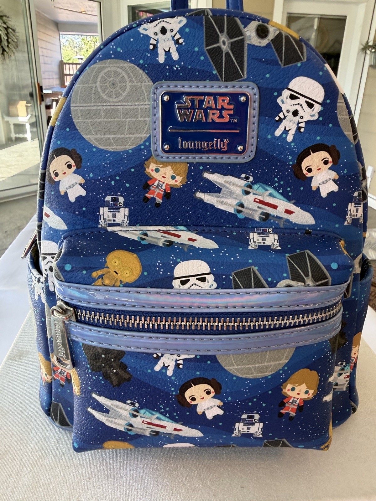 Loungefly Star Wars A New Hope Chibi Characters Mini Backpack Disney Parks Bag