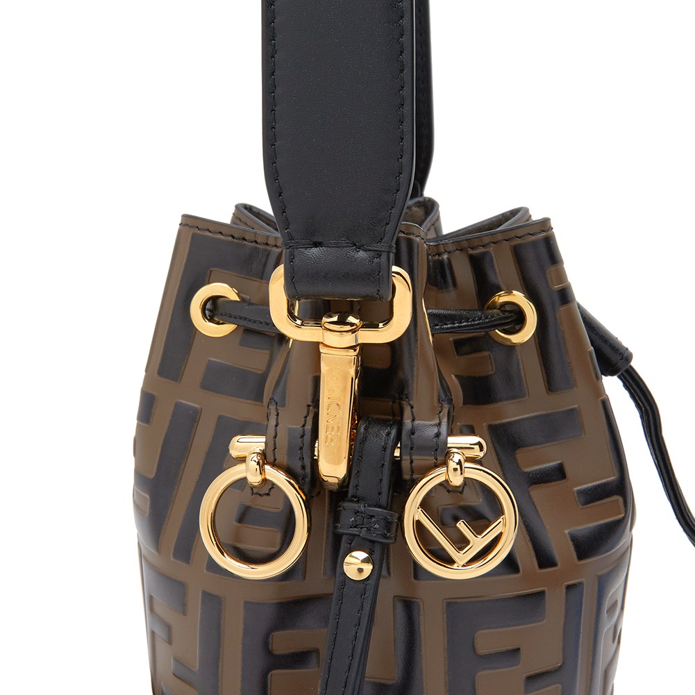 Fendi Mini Montrezor Bucket Bag 8BS010 A659 F13VK Women’s Tote 156239703 [P]