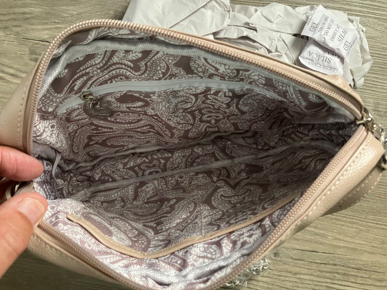 Bella Russo Tan Crossbody Handbag BRAND NEW