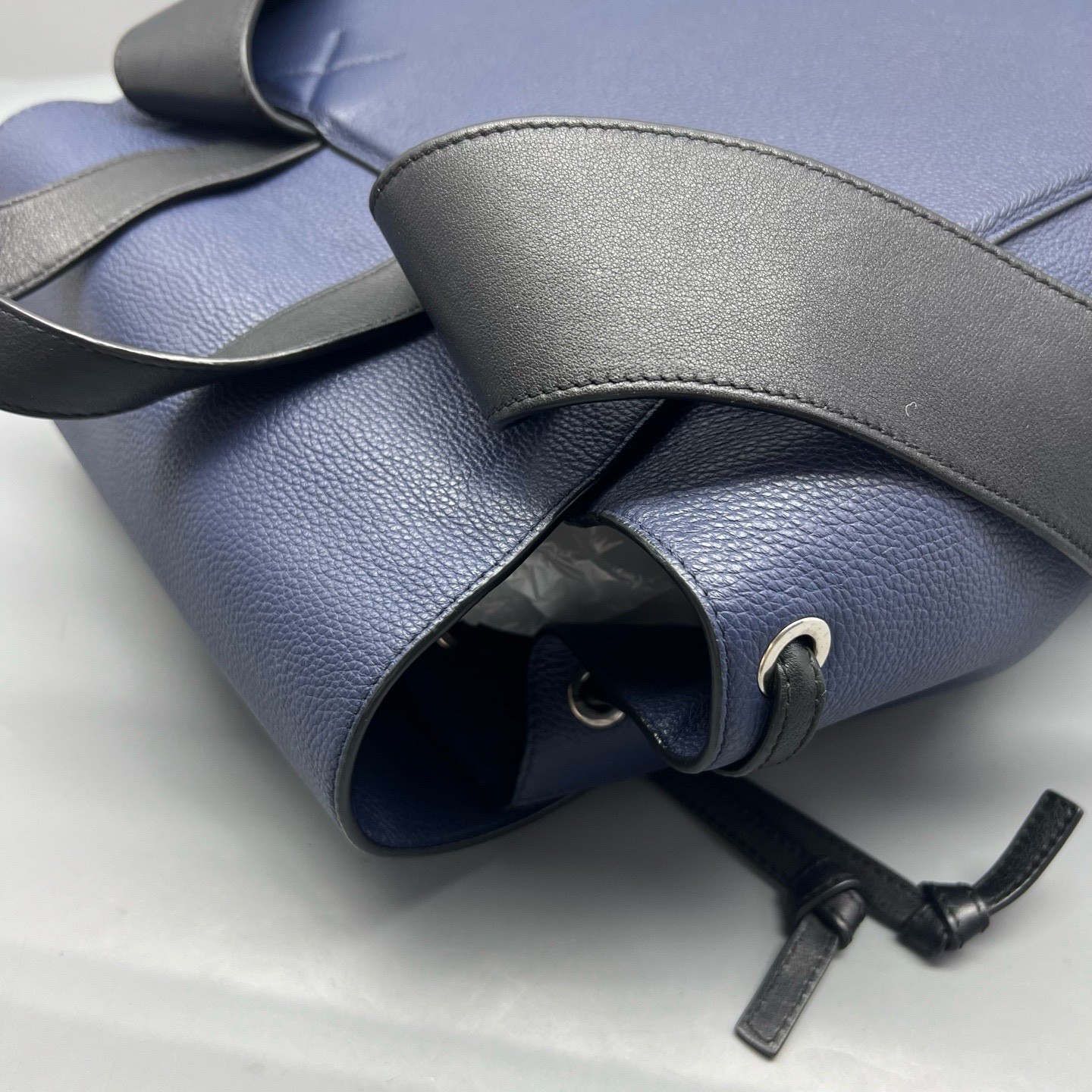 Loewe Pre-Owned Authentic Backpack Blue 32*44*16cm Free Tracked Shipping