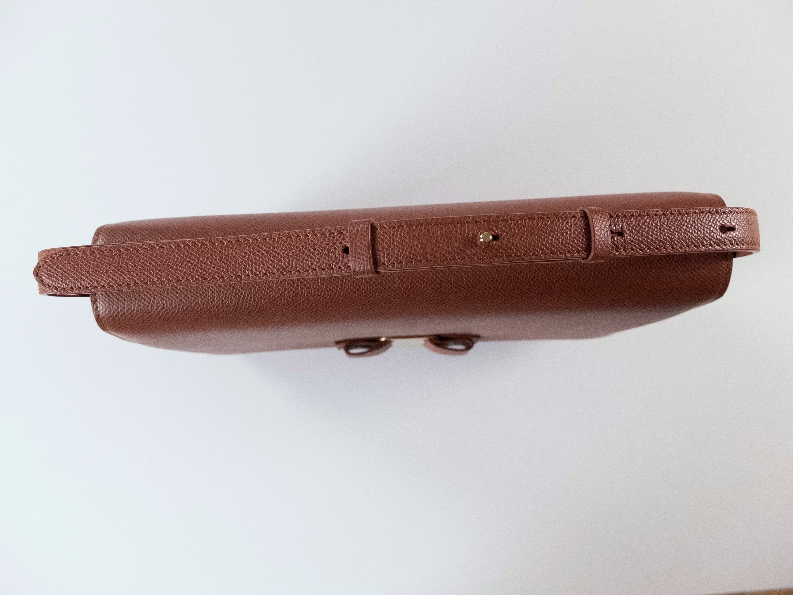 SALVATORE FERRAGAMO Miss Vara Siena tan brown shoulder bag authentic NWT