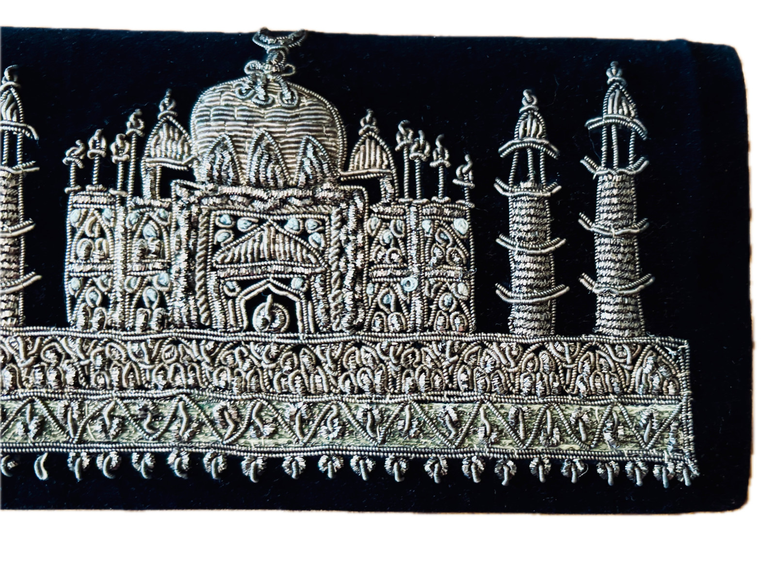 Vtg 1940’s Clutch Bag & Coin Pouch w/Taj Mahal – The Indian Textiles Co., Ltd