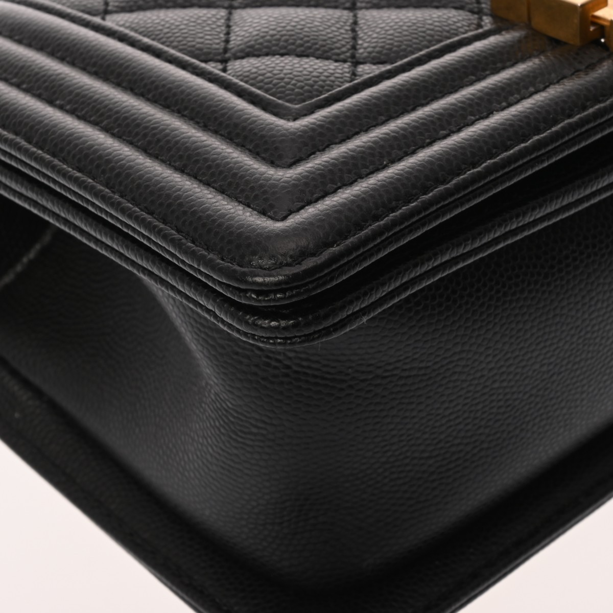 CHANEL Small Handbag 7.9″ A67085 Boy chanel black Women Shoulder Bag