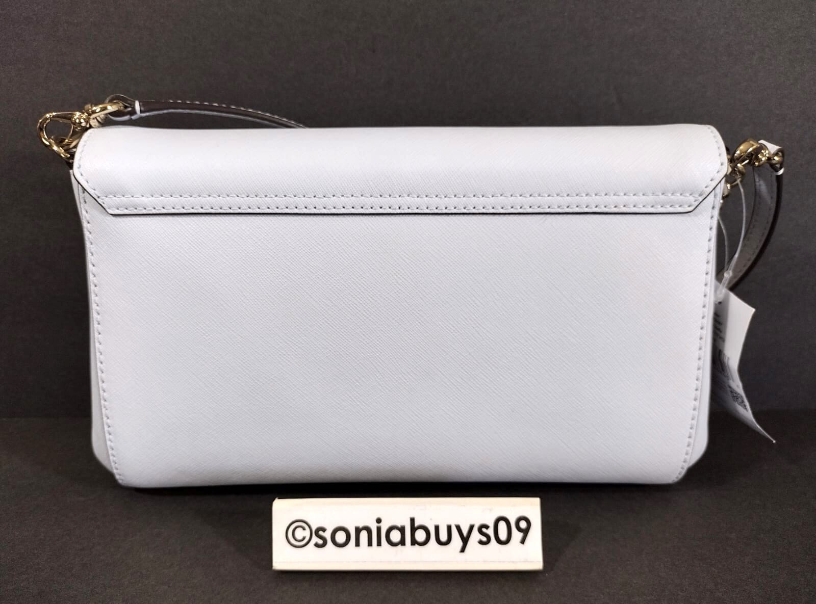 Kate Spade Laurel Way Greer Crossbody Leather Bag, WKRU6687, Pale Sapph