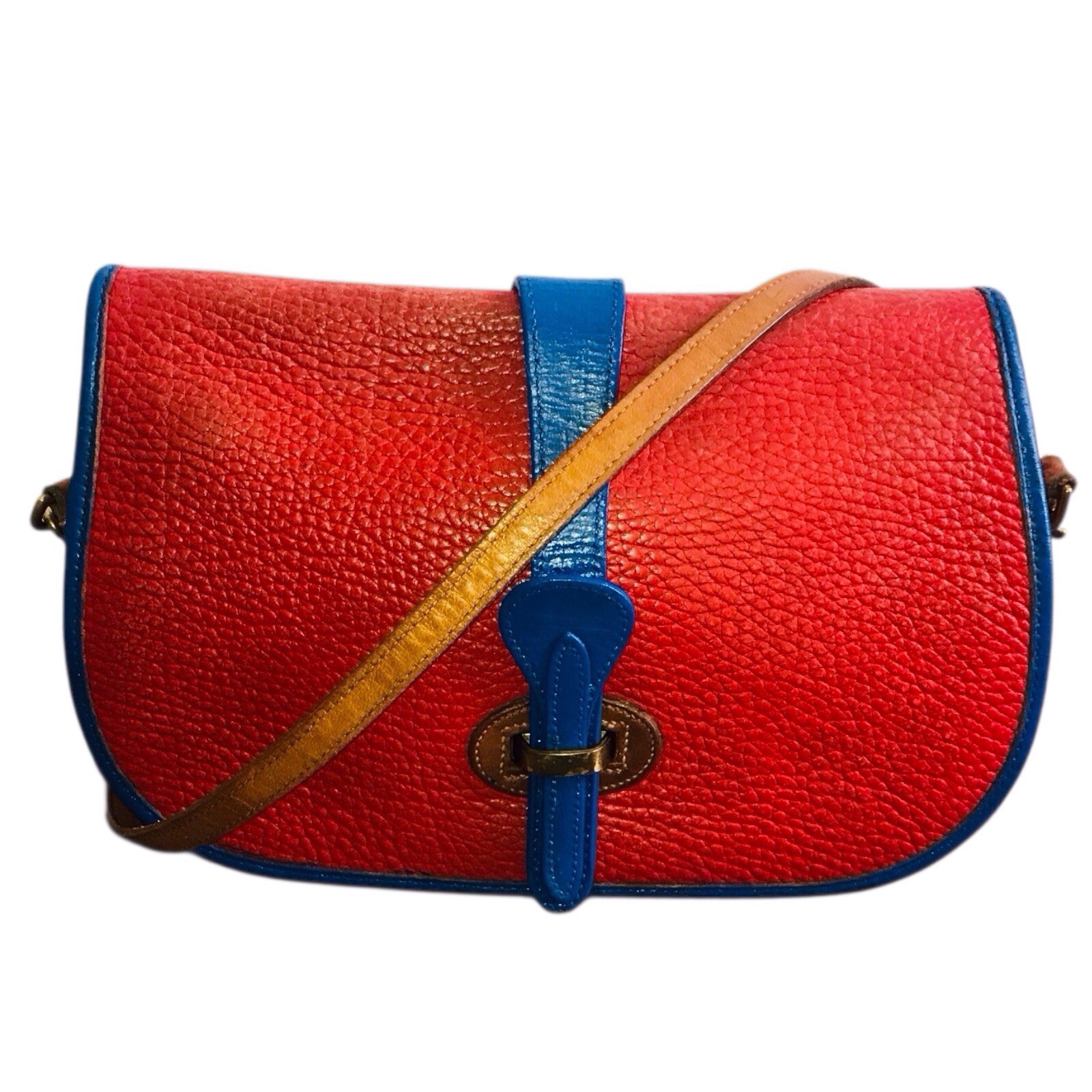 Vintage REPAINTED “Saddle Up Tack” Dooney & Bourke Crossbody Bag