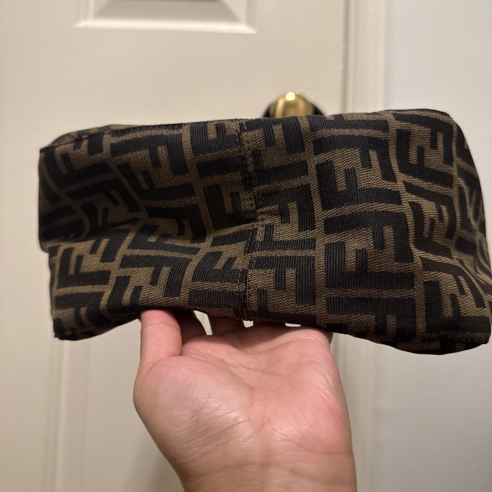 FENDI Hobos Zucca FF Hobo Vintage