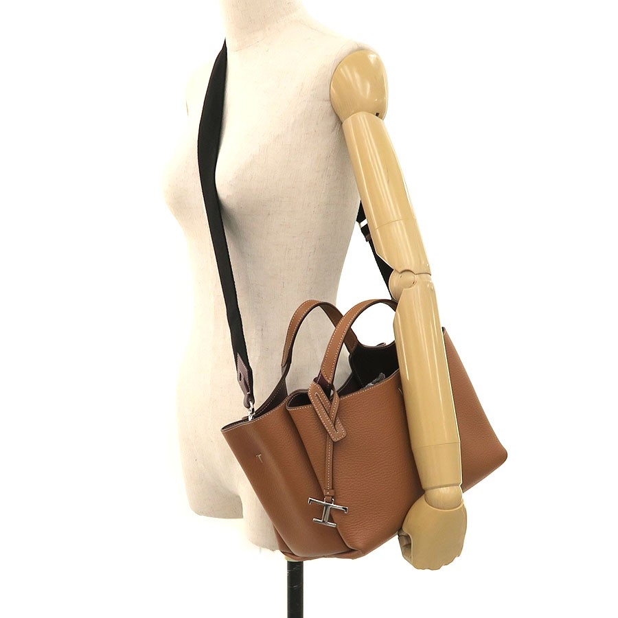 Tod’s Mini Leather Brown Shoulder Bag #SAB15491