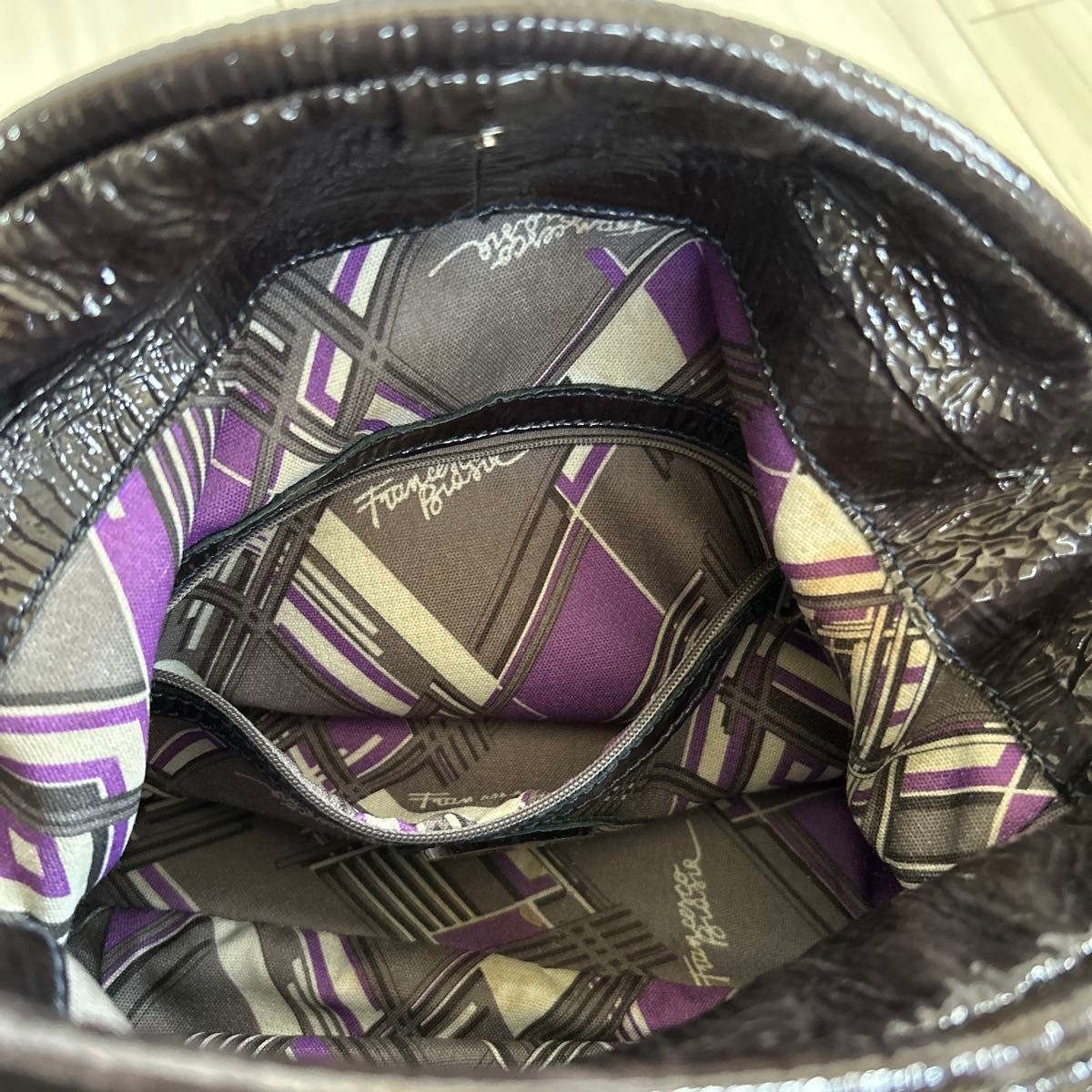 FRANCESCO BIASIA Enamel Bag
