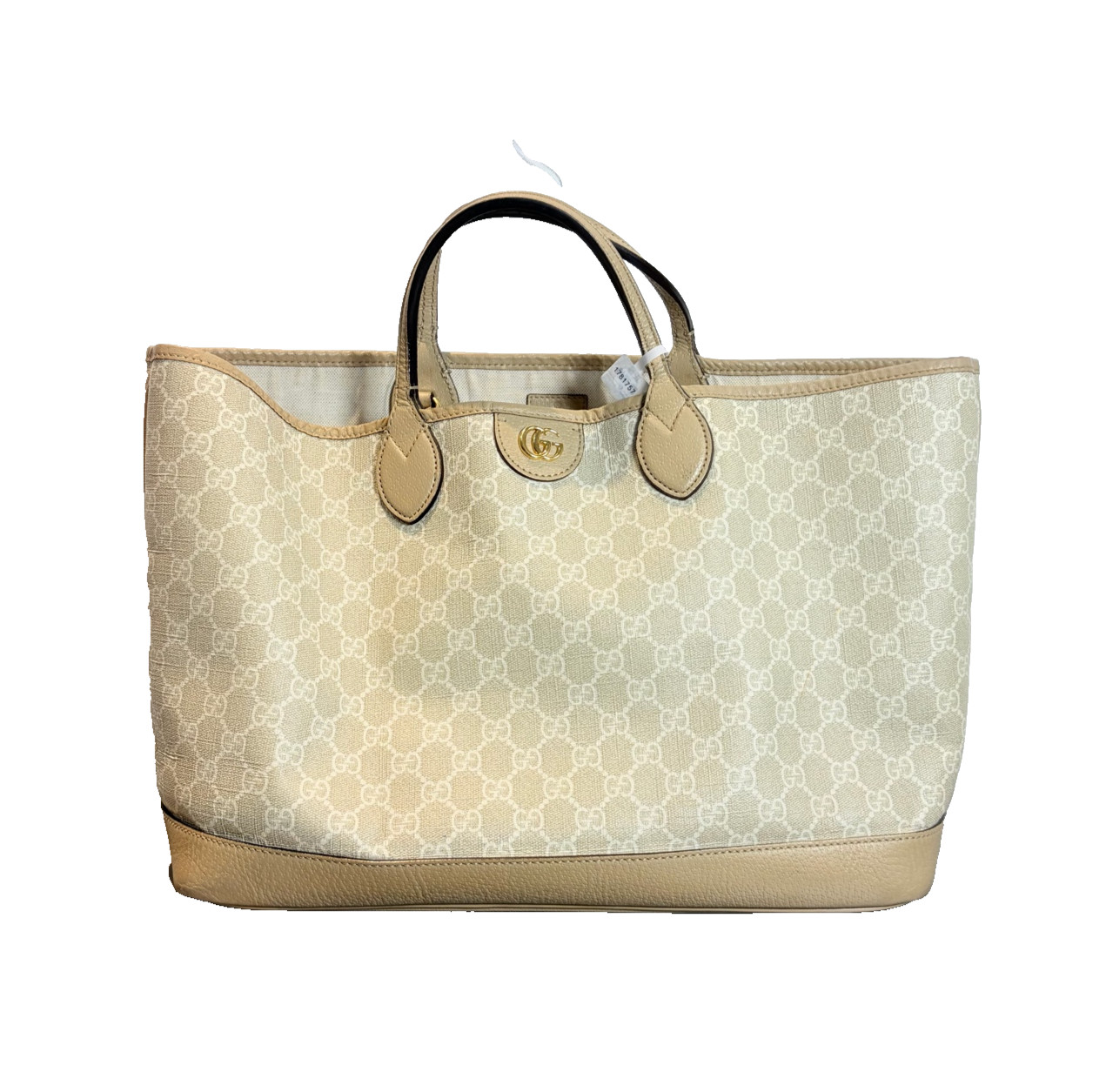 Authentic Gucci Ophidia GG Tote GG Supreme Canvas Tote Oatmeal Gold-Tone eBay AG