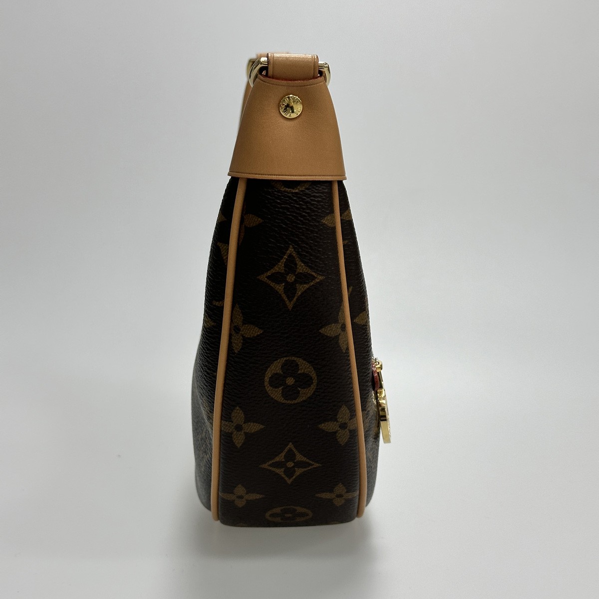 Louis Vuitton Loop Monogram Canvas Pea Shape Underarm Shoulder Crossbody Handbag