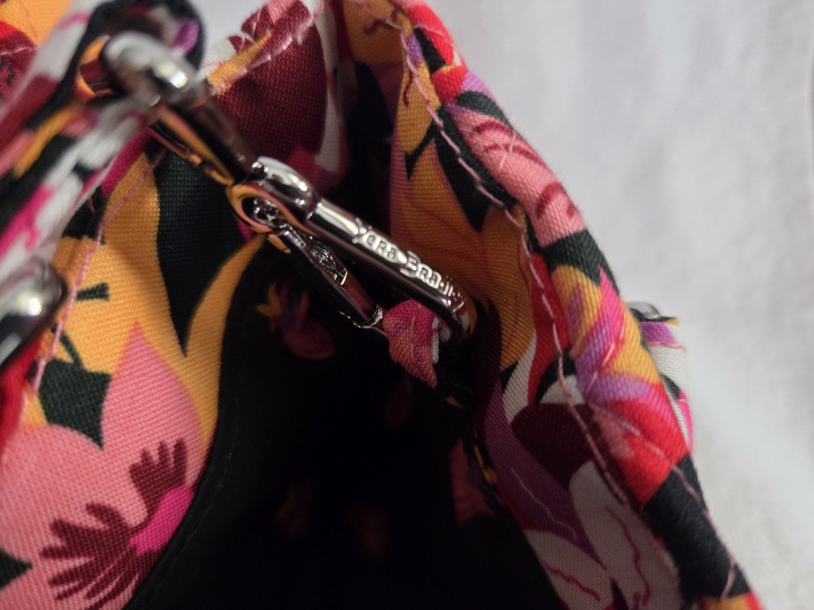 Vera Bradley Mini Multi-Compartment Crossbody In Rosa Floral NWT