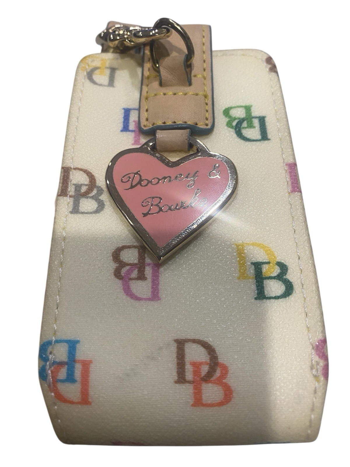 Preowned Vintage Dooney & Bourke Cell Phone Case Wristlet Pouch