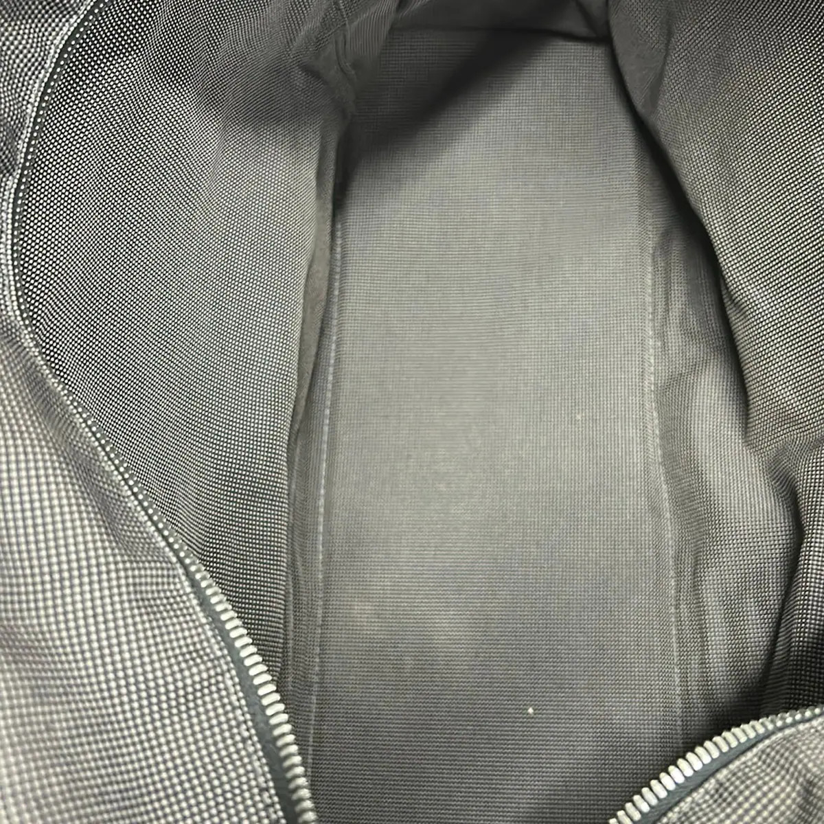 HERMES Her Line Tote GM Gray Polyamide Polyester None Tote Bag
