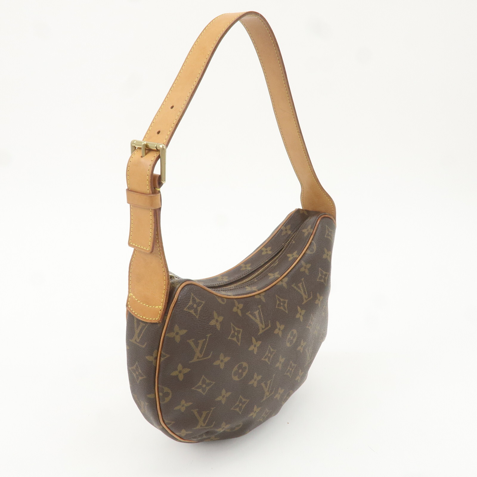 Louis Vuitton Monogram Croissant MM Hand Bag Shoulder Bag M51512 Auth Used