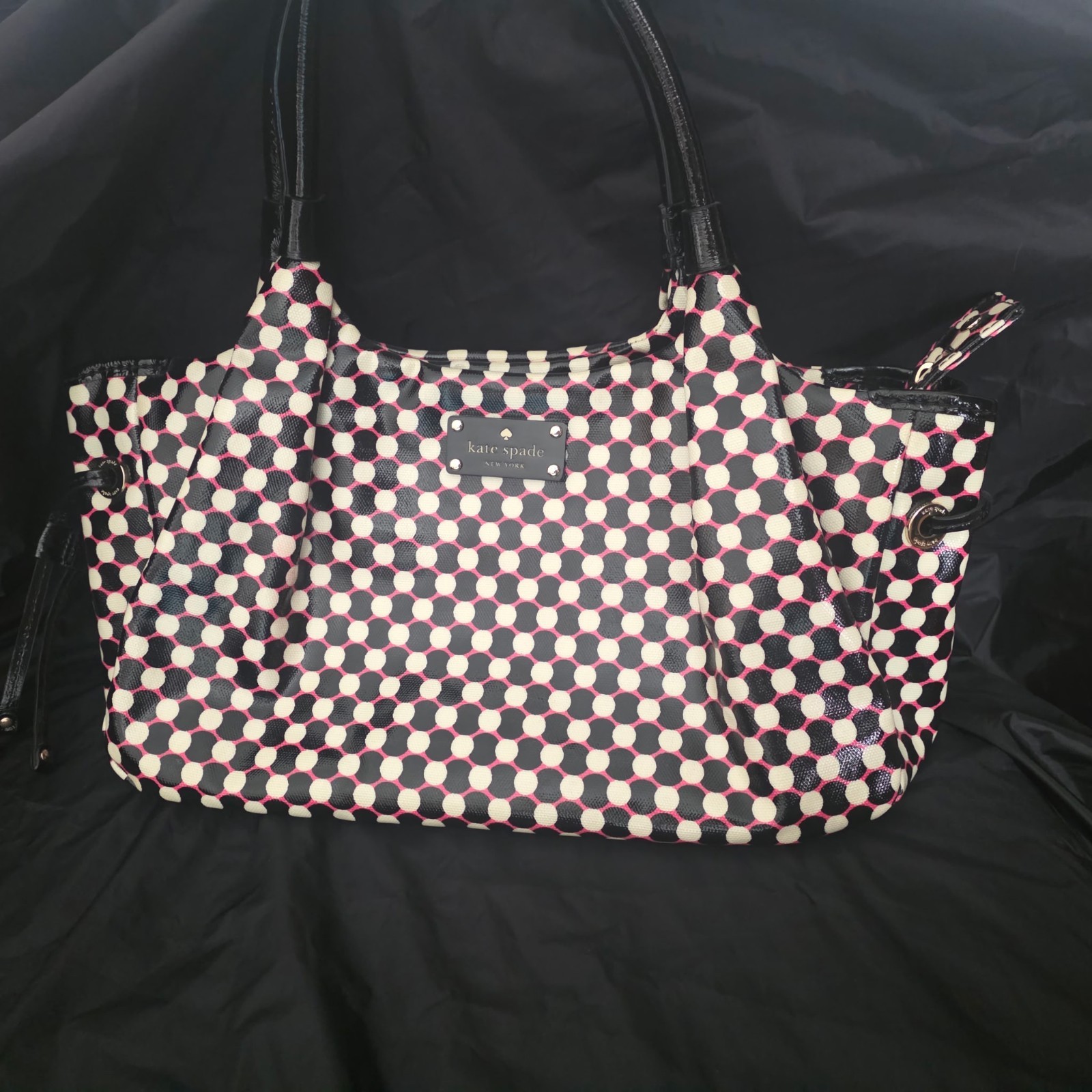 Kate Spade Dundee Drive Shoulder/Tote/Top Handle Stevie Bag – Bazooka Pink
