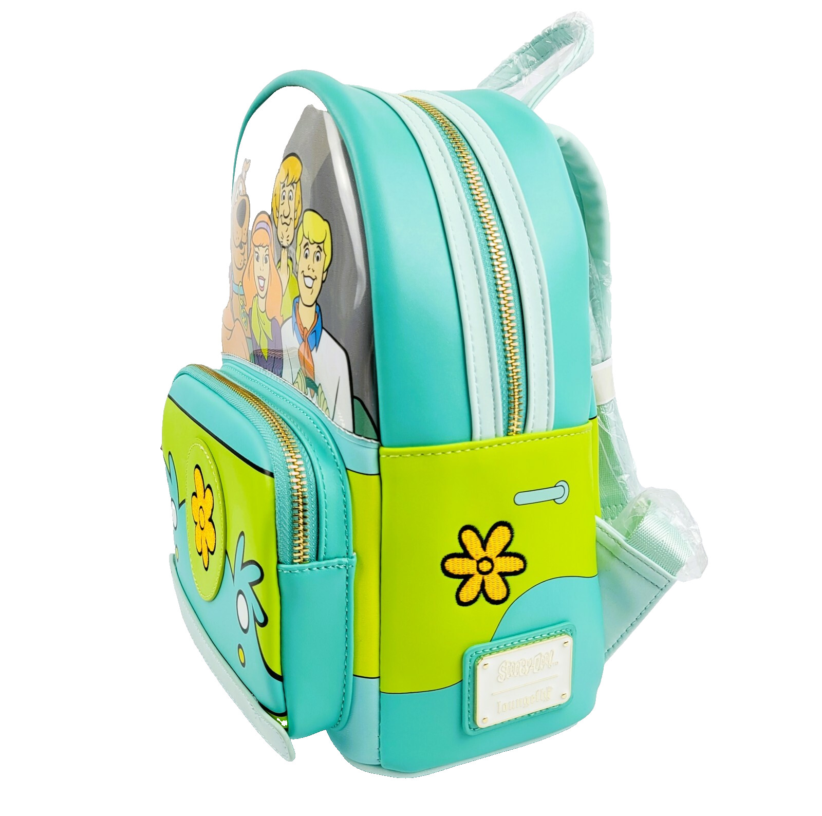 Loungefly Scooby-Doo! Mystery Machine Mini Backpack 1960s Psychedelic Van Shaggy