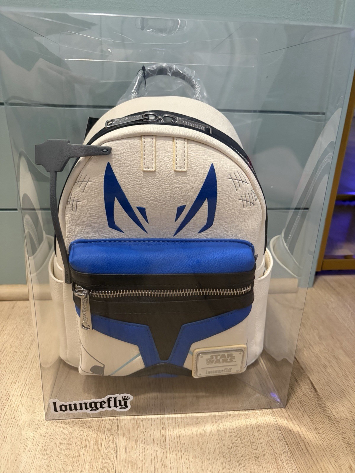 Loungefly Star Wars Captain Rex Mini Backpack Grotto Treasures Exclusive NWT