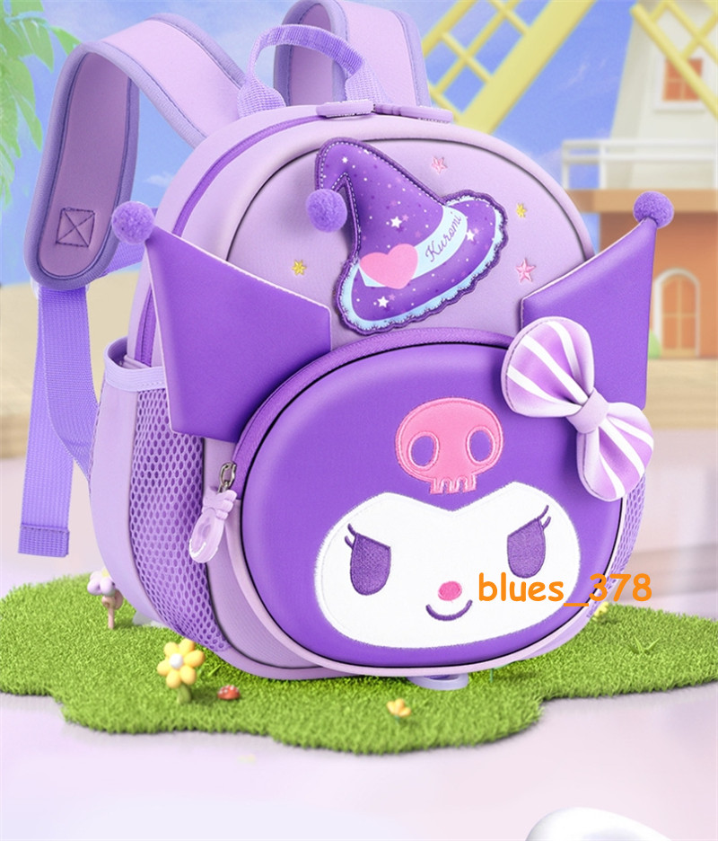 NEW Cute Kuromi Child’s Small School Bag Backpack Hanbag Bage 29.7*21cm Gift