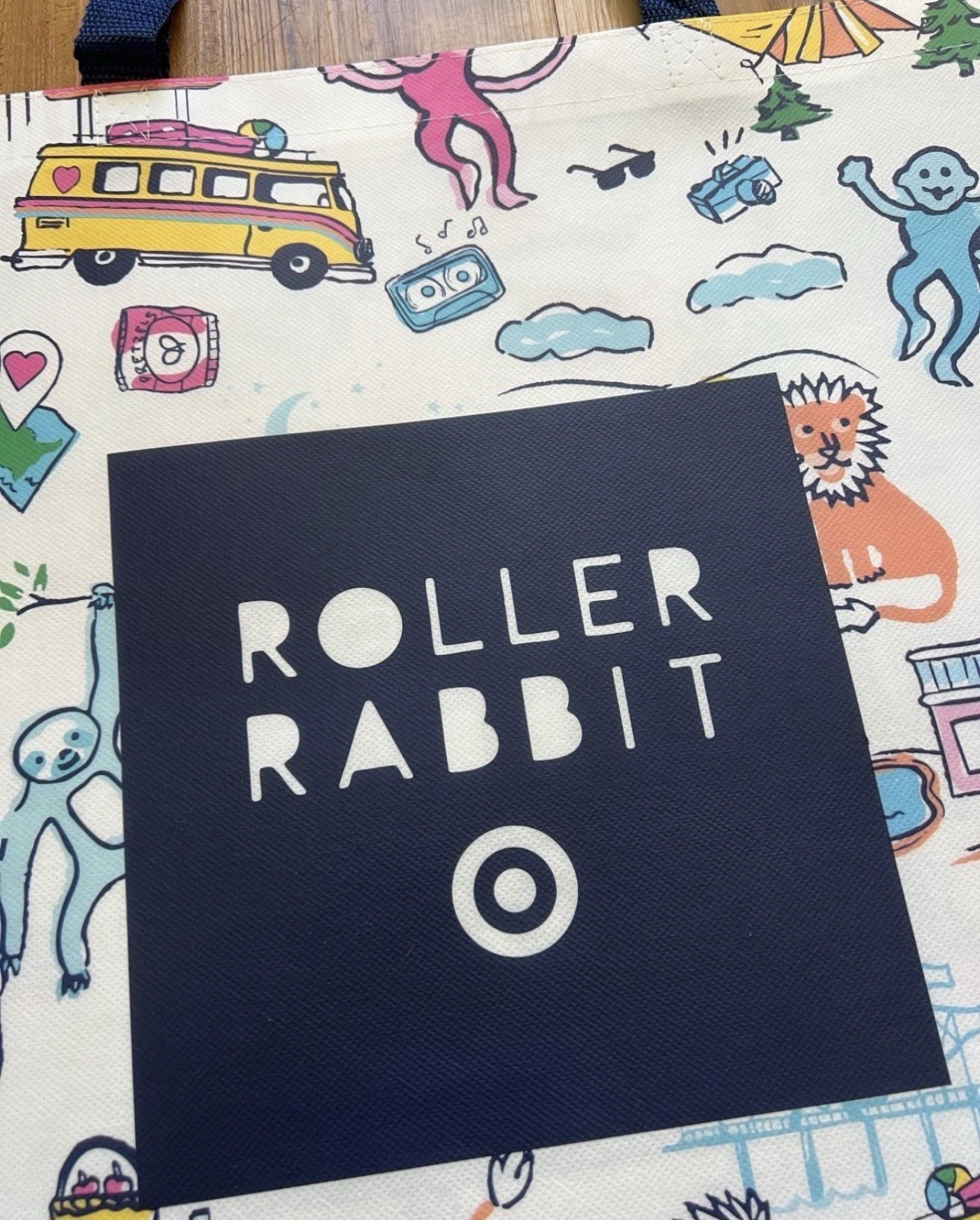 Roller Rabbit x Target Exclusive Shopping Bag IN HAND 3/7/2026