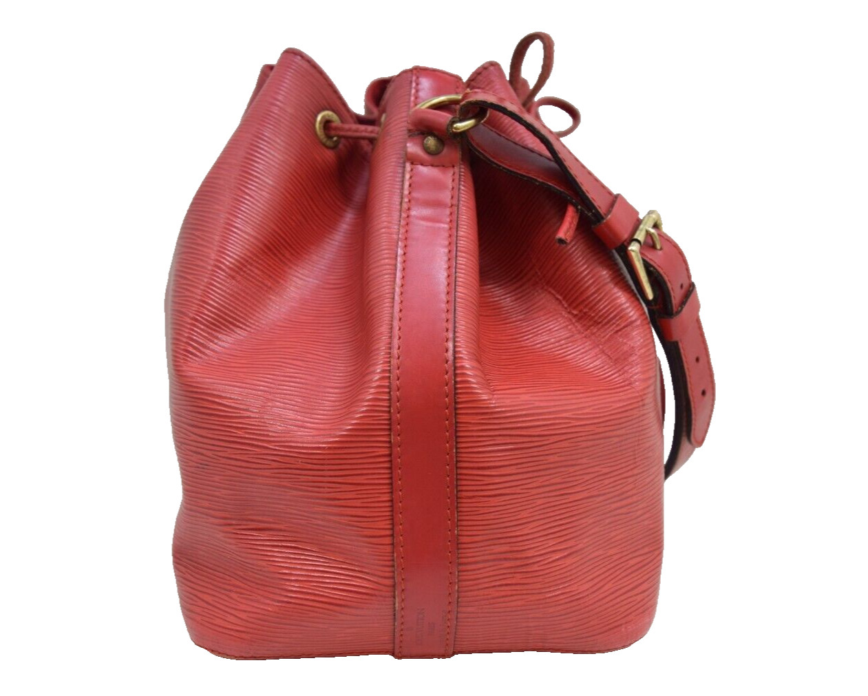 Auth Louis Vuitton Petit Noé Shoulder Bag Epi Leather M44107 LV 50403