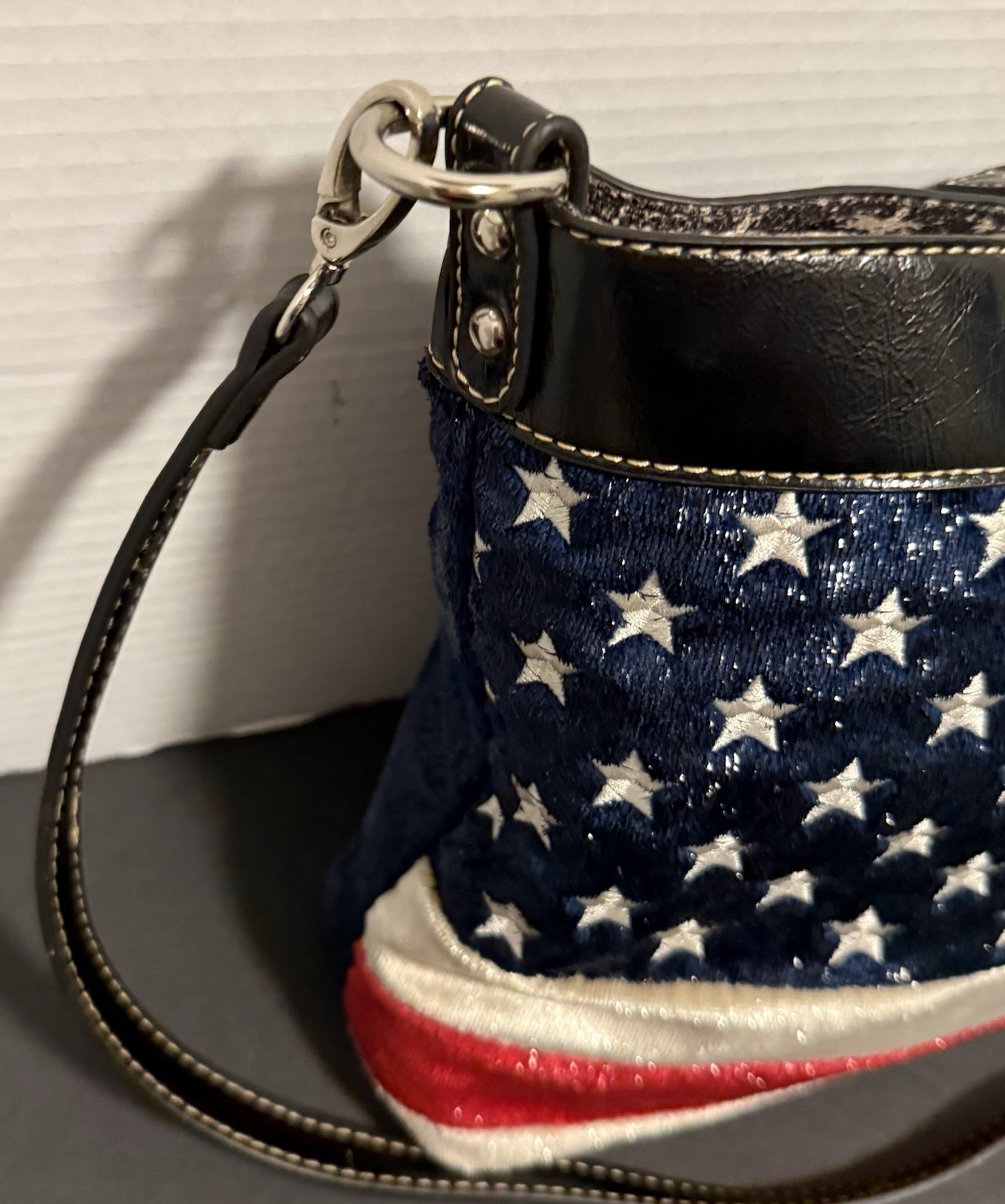 Montana West Red White Blue American Flag Purse Crossbody Patriot Handbag