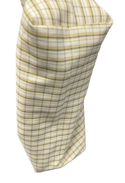 z Tote Bag Beige Black Custard Paisley Or Checkered REVERSIBLE