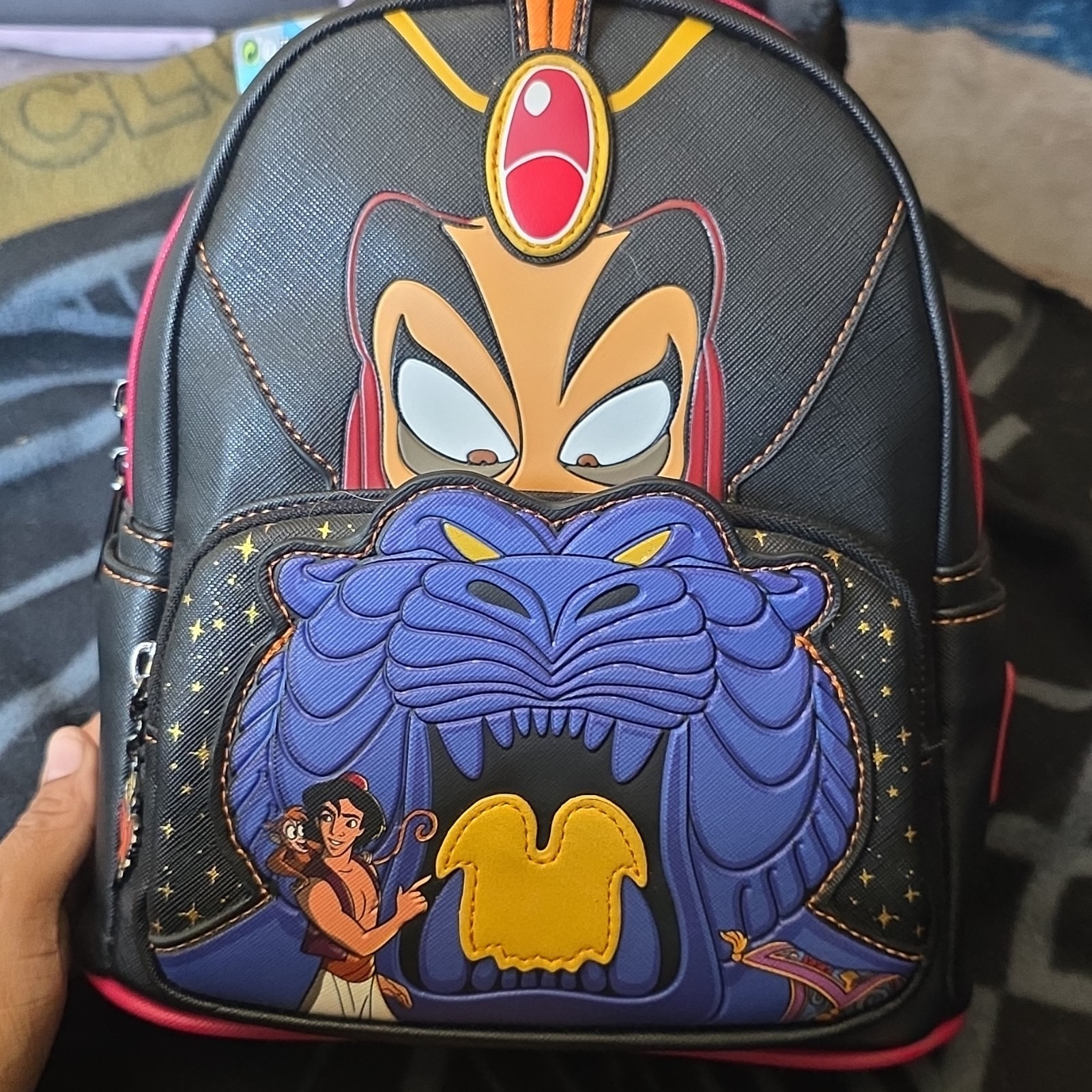 Loungefly Disney Aladdin Villains Jafar Mini-Backpack NEW