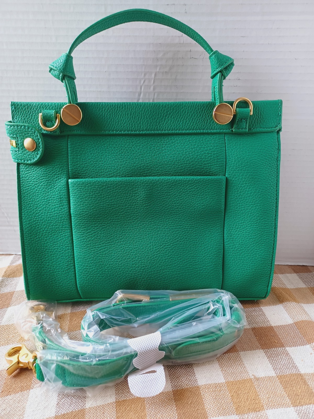 Foley + Corinna Pebbled Convertible Crossbody Satchel Dione Handbag