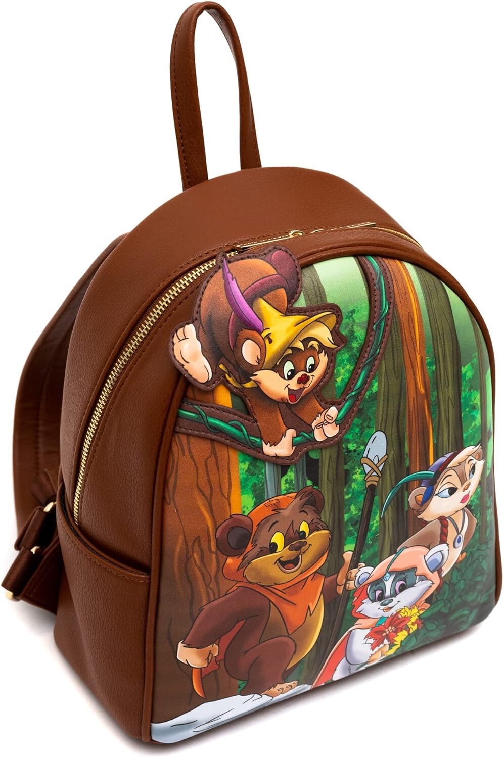 New Danielle Nicole Star Wars Endor, Ewok The Adventures Mini Backpack Brown