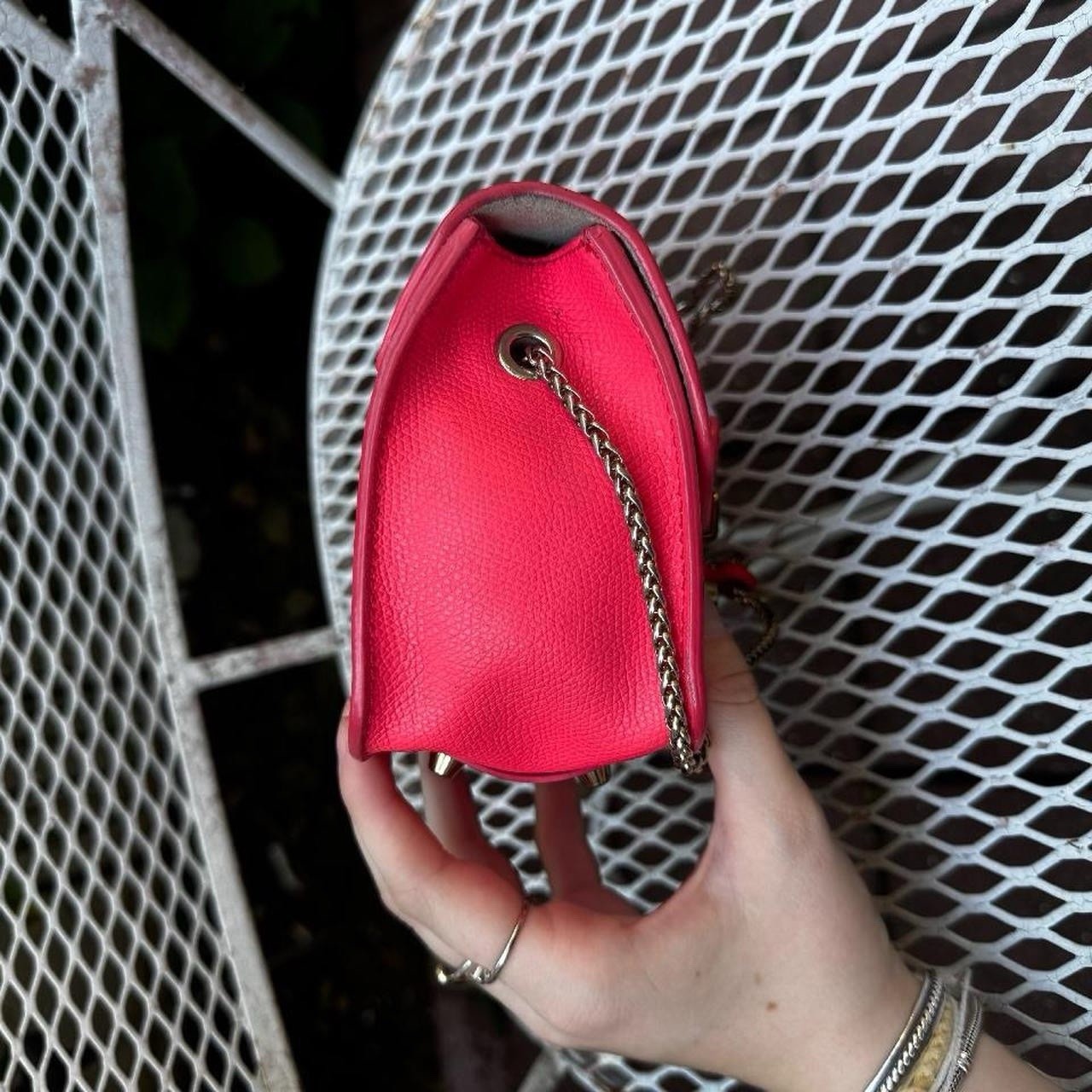 Furla Hot Pink Mini Crossbody