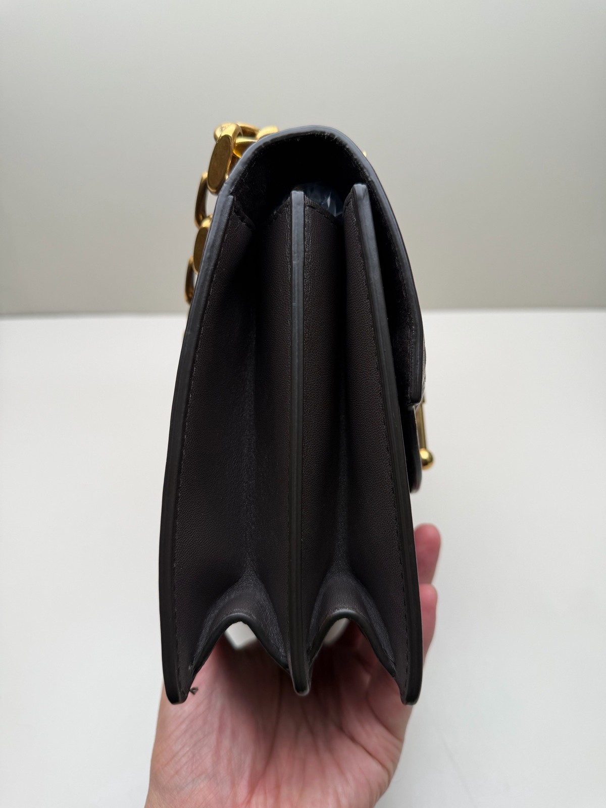 Christian Dior Direction Normal Dark Brown Smooth Calfskin Shoulder Crossbody US
