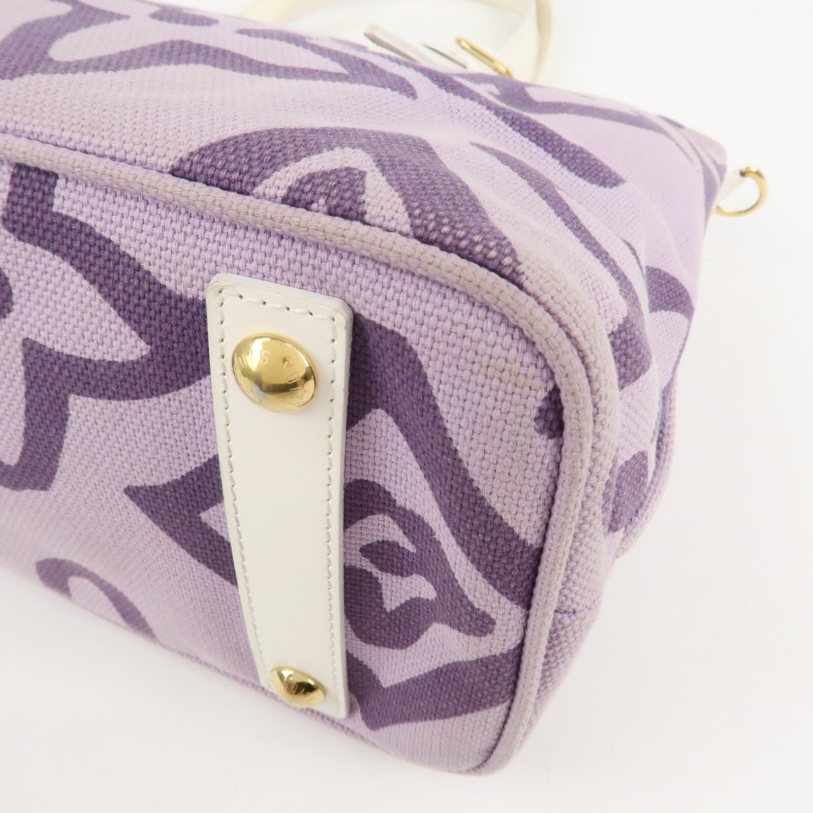 Louis Vuitton Cruise Line Tahitienne PM Tote Bag Lilas M95680 Auth Used
