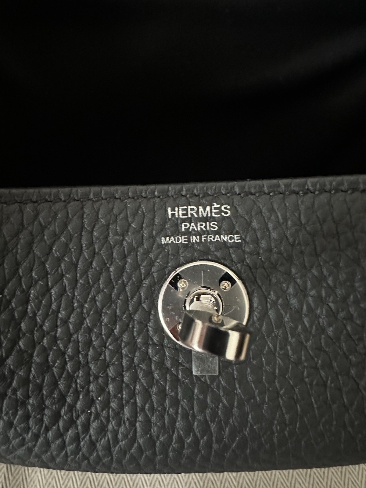 Hermès mini Lindy noir