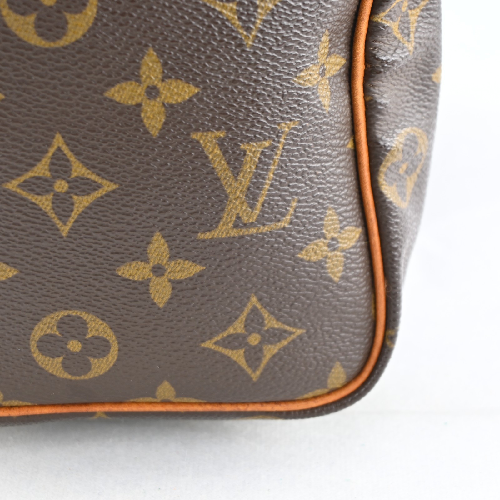 LOUIS VUITTON Monogram Speedy 25 M41528 Hand Bag Canvas A4226SR805