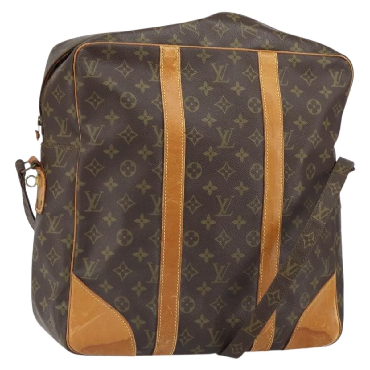 LOUIS VUITTON Monogram Grand Marceau Shoulder Bag M45222 LV Auth bs32144