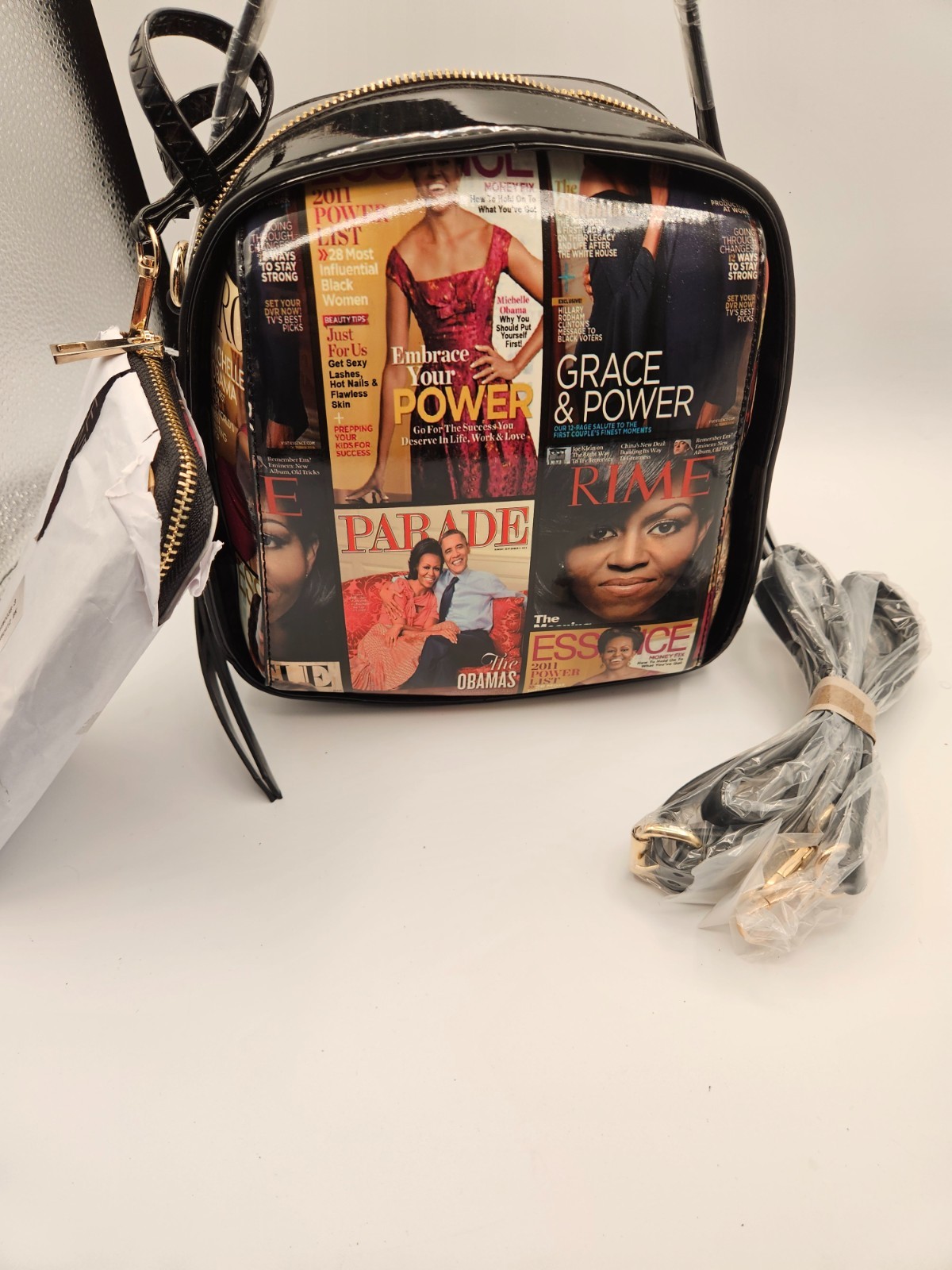 Magazine Cover Collage Handbag