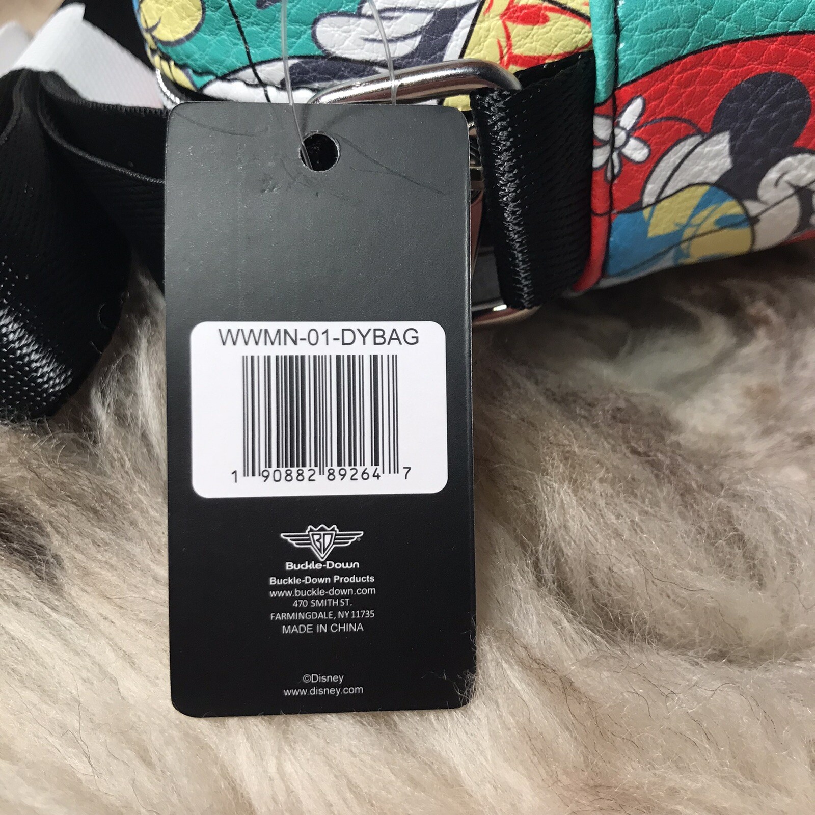 NWT Buckle-Down Disney Crossbody – Mickey, Minnie, Donald, Daisy, Goofy & Pluto!
