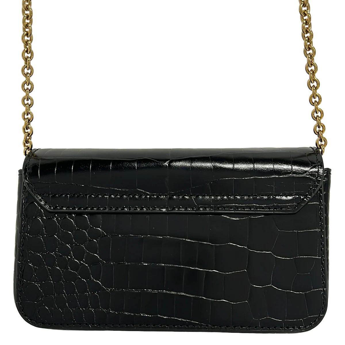 FURLA Metropolis WE00446 Black Leather Shoulder Bag