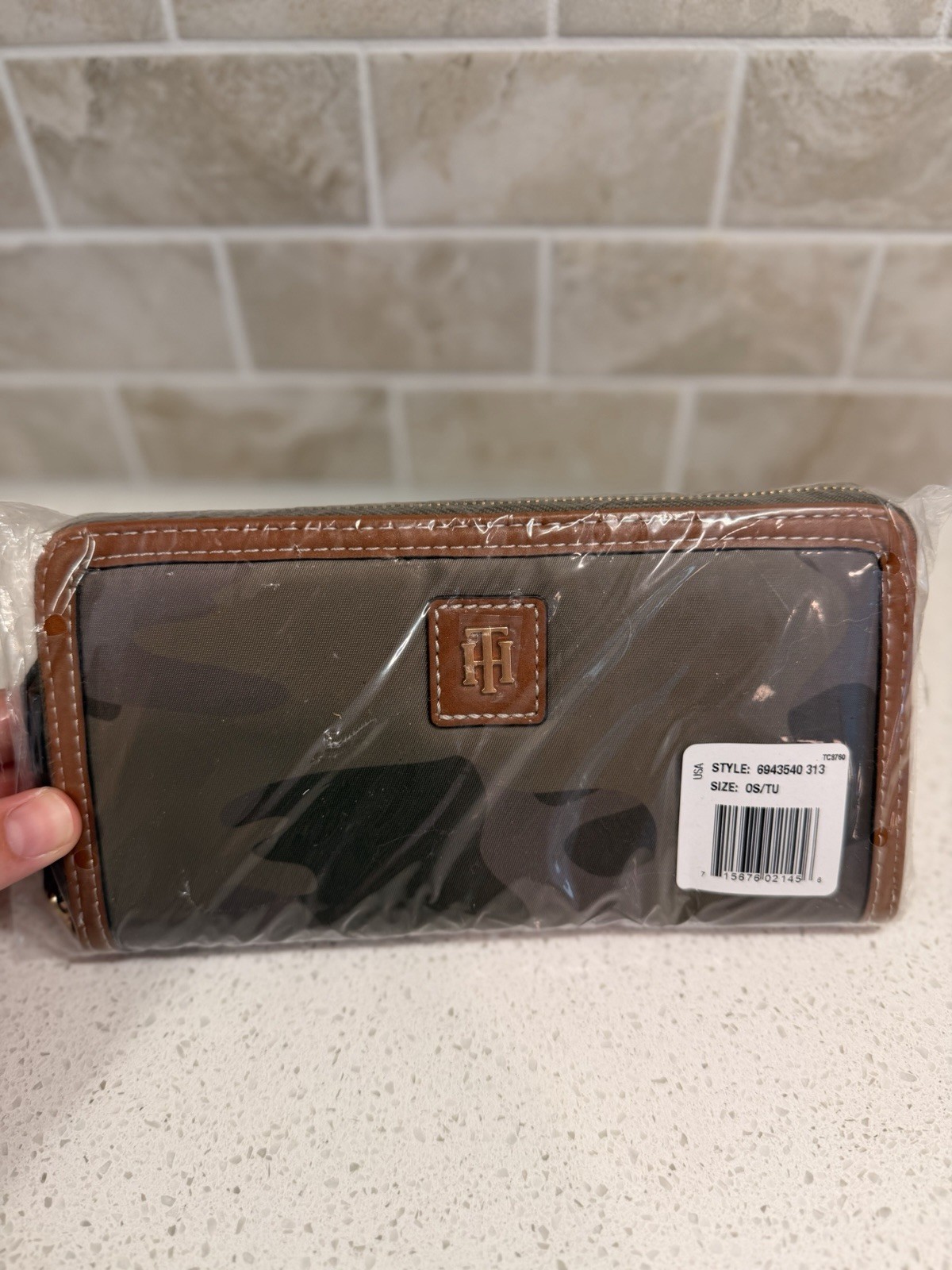 Purse Tommy Hilfiger Julia Camo Mini Crossbody Neutral Camo With Matching Wallet