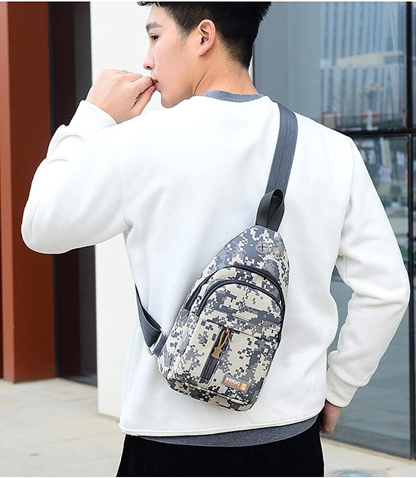 Tactical Sling Backpack Shoulder Bags Travel Military Crossbody Chest Bag Unisex