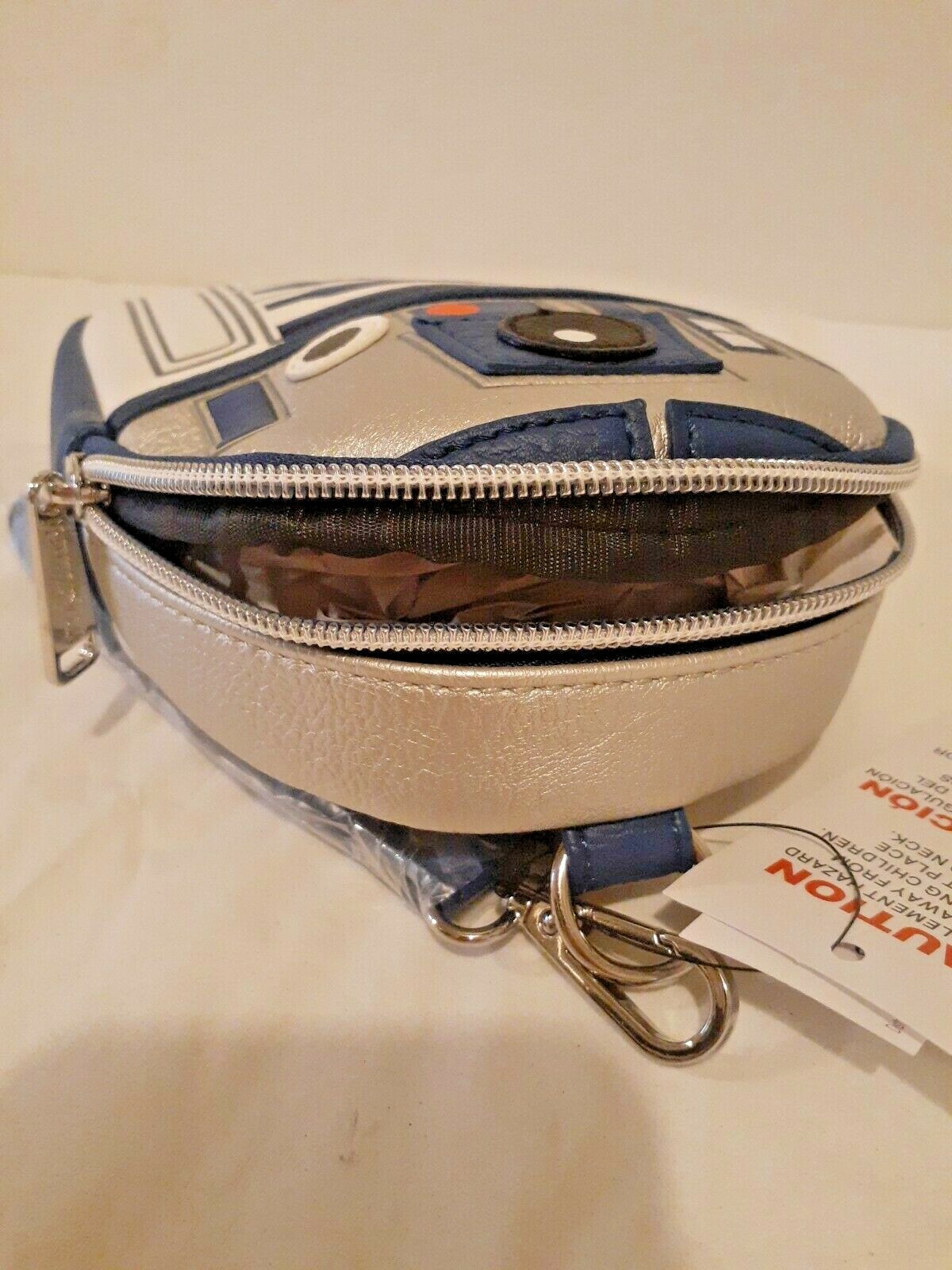 Loungefly Disney Star Wars R2-D2 Droid – Wristlet Mini Belt Bag NWT