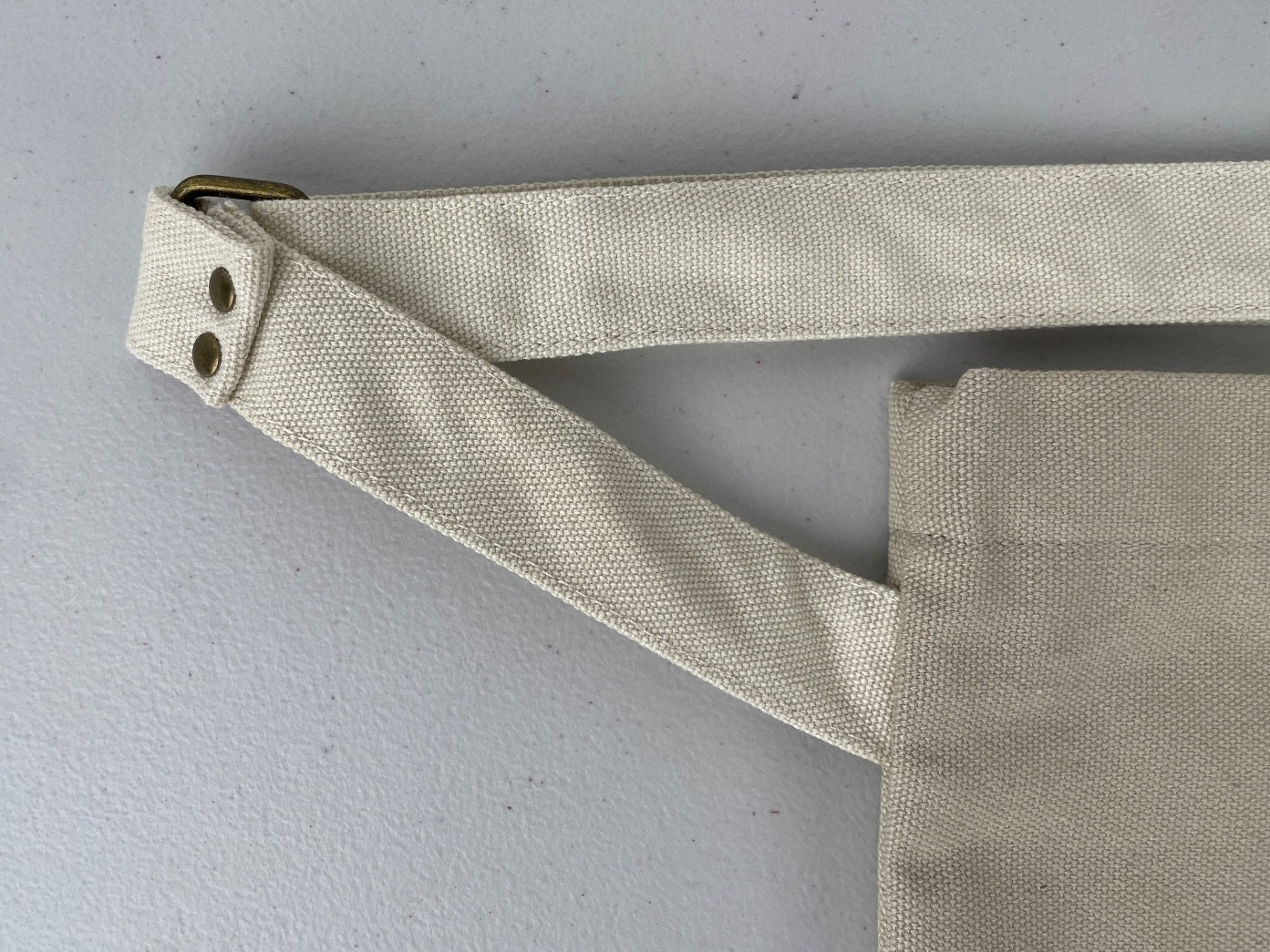 Young Living Essential Oils Canvas Crossbody Messenger Bag – Adjustable – TAN