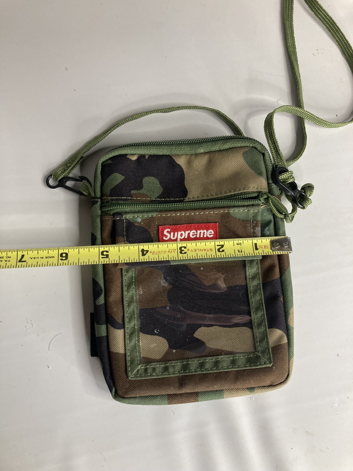 Supreme Utility Pouch Camoflauge Nylon Cordura SS19 Shoulder Bag Crossbody Camo