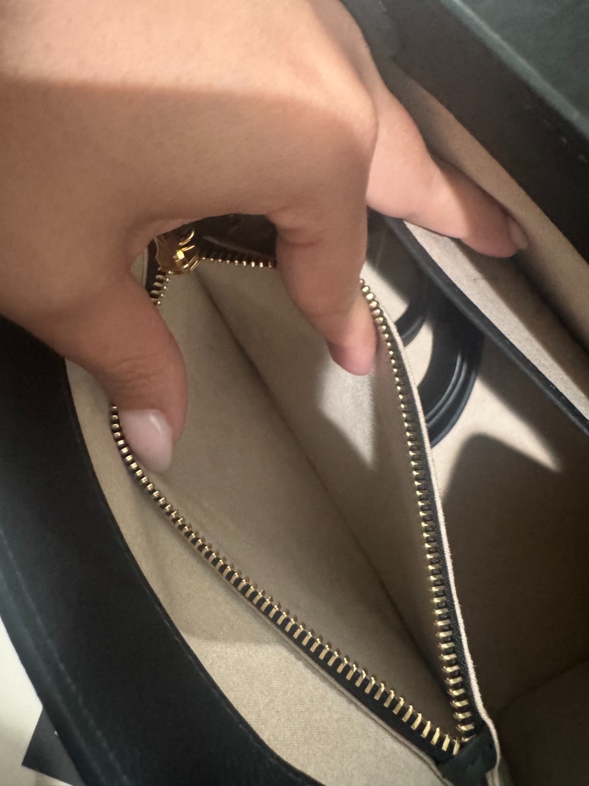 Strathberry Leather Black Midi Handbag – Excellent Condition